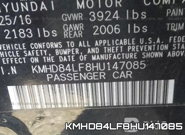 KMHD84LF8HU147085 фото 10