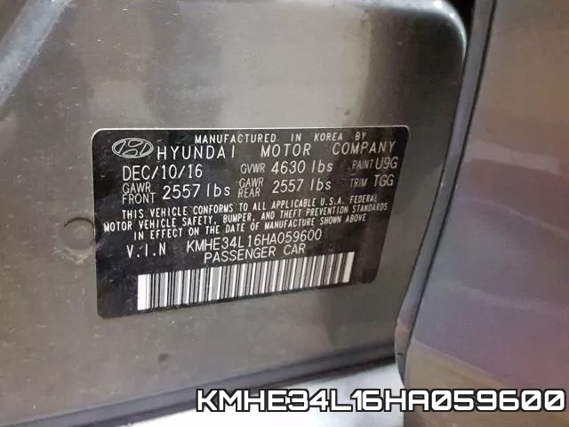 KMHE34L16HA059600 фото 2