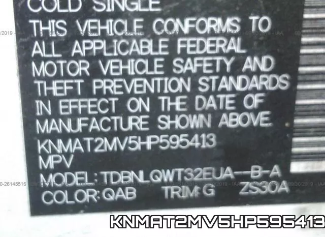 KNMAT2MV5HP595413 фото 10