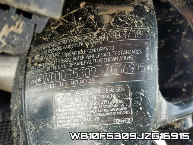WB10F5309JZG16915 фото 2