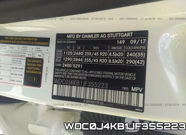 WDC0J4KB1JF355223 фото 10