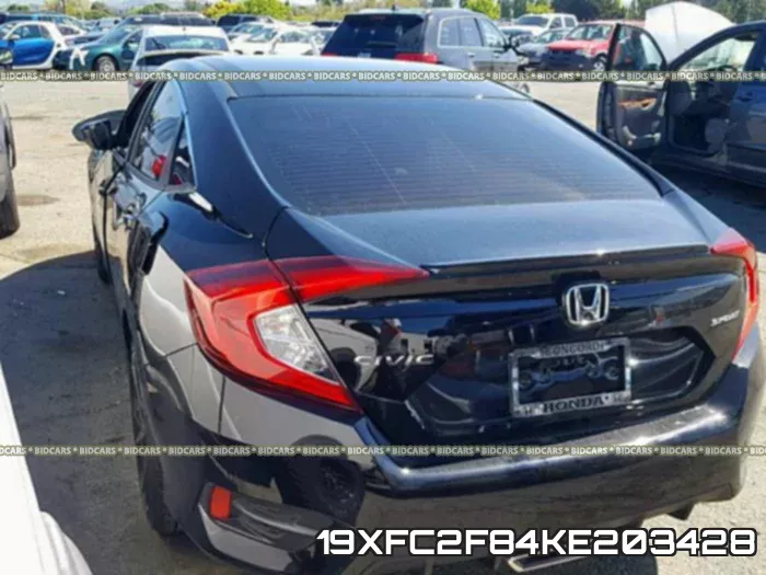 19XFC2F84KE203428 фото 4