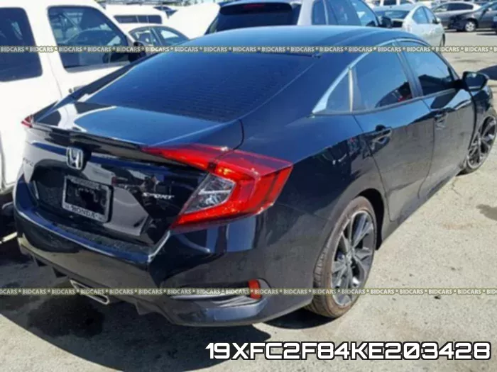 19XFC2F84KE203428 фото 5