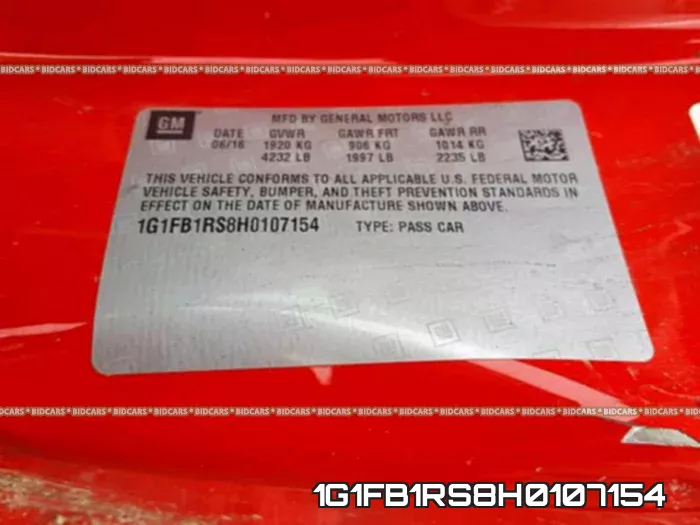 1G1FB1RS8H0107154 фото 2