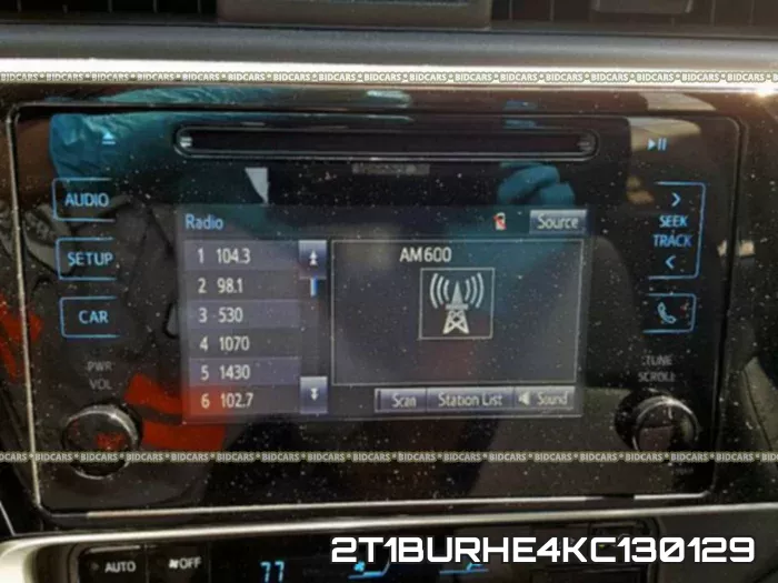 2T1BURHE4KC130129 фото 10