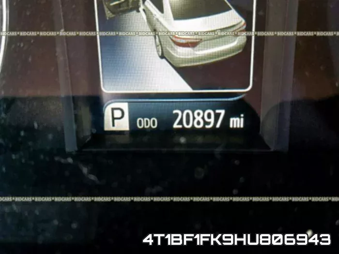 4T1BF1FK9HU806943 фото 9