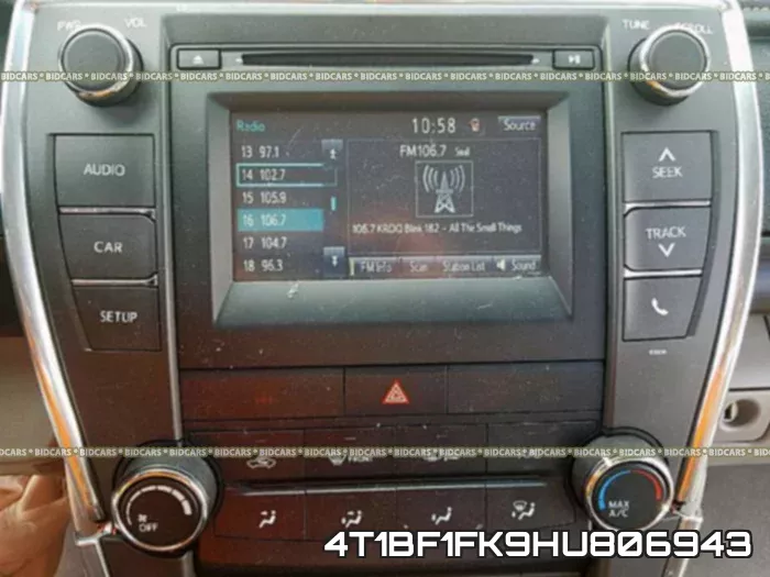 4T1BF1FK9HU806943 фото 10
