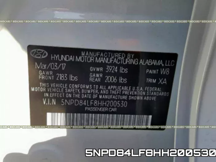 5NPD84LF8HH200530 фото 2