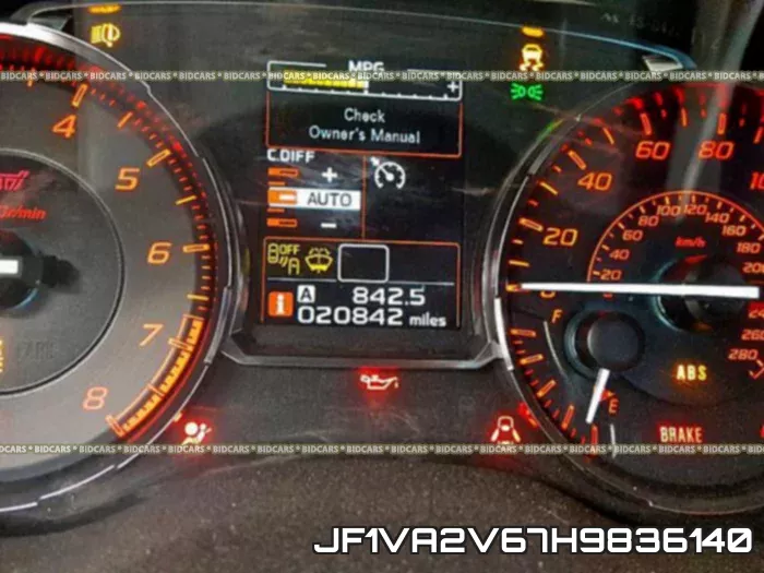 JF1VA2V67H9836140 фото 9