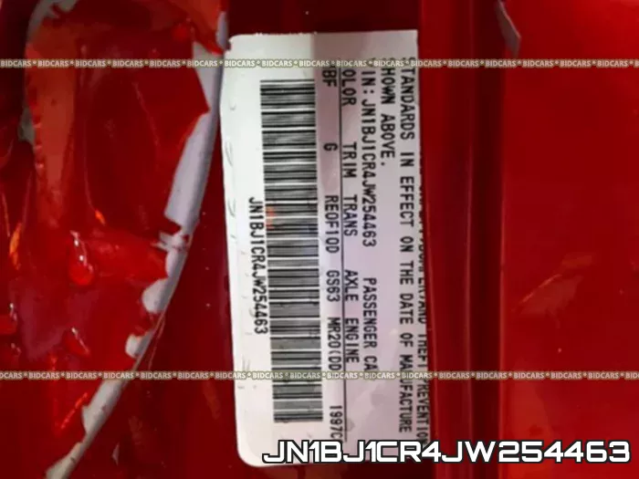 JN1BJ1CR4JW254463 фото 2