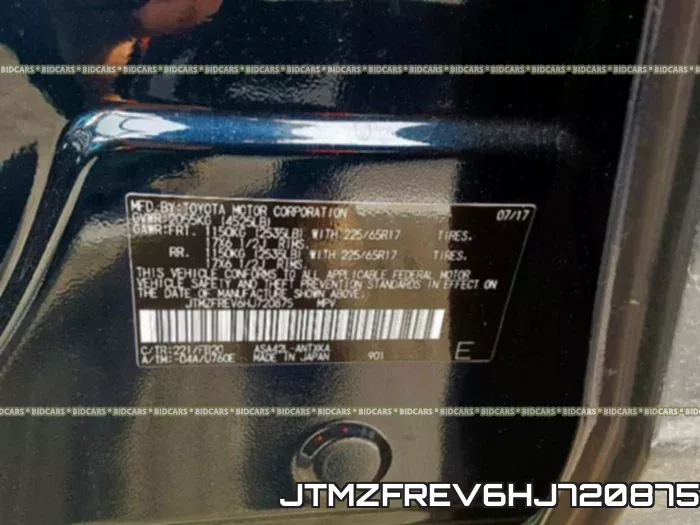 JTMZFREV6HJ720875 фото 2