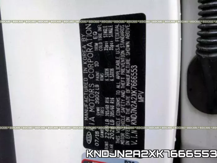 KNDJN2A2XK7666553 фото 2