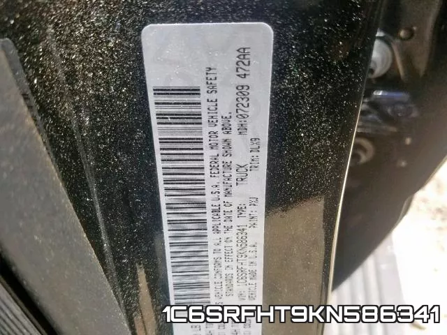 1C6SRFHT9KN586341 фото 2