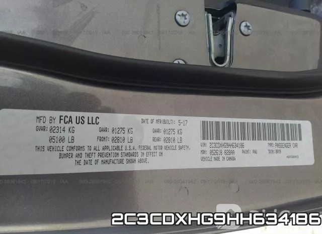 2C3CDXHG9HH634186 фото 10