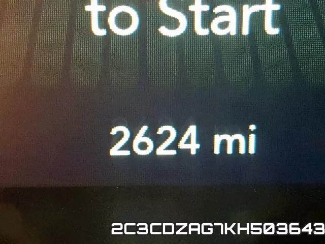 2C3CDZAG7KH503643 фото 8