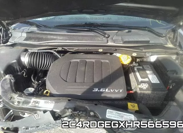 2C4RDGEGXHR566596 фото 2