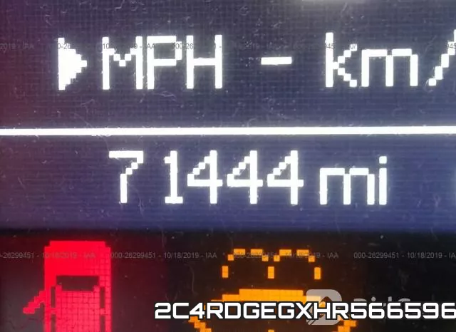 2C4RDGEGXHR566596 фото 8