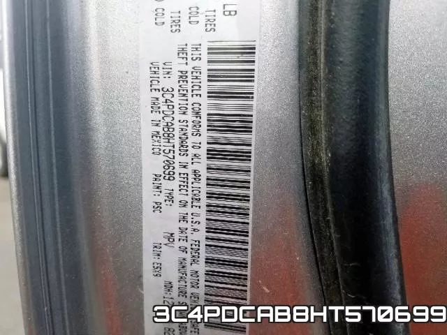 3C4PDCAB8HT570699 фото 2