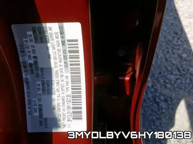 3MYDLBYV6HY180138 фото 2