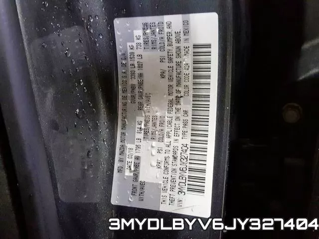 3MYDLBYV6JY327404 фото 2