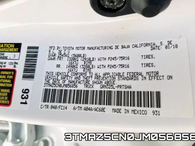 3TMAZ5CN0JM056856 фото 2