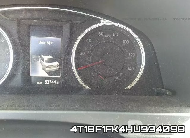 4T1BF1FK4HU334098 фото 8