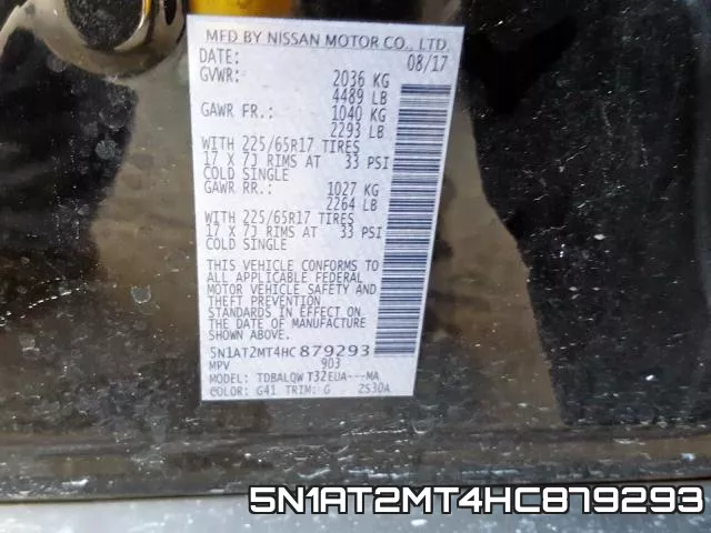5N1AT2MT4HC879293 фото 2
