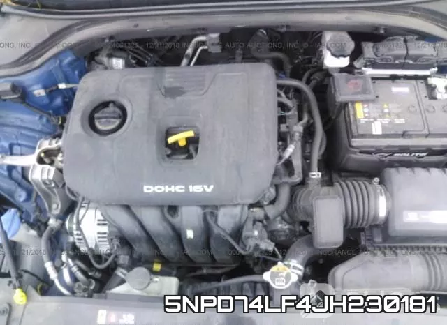 5NPD74LF4JH230181 фото 2