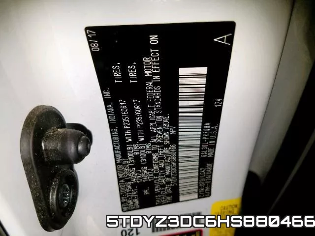 5TDYZ3DC6HS880466 фото 2