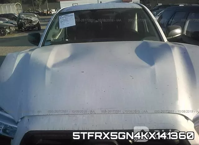 5TFRX5GN4KX141360 фото 2
