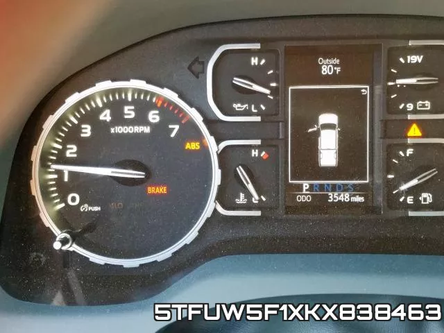 5TFUW5F1XKX838463 фото 7