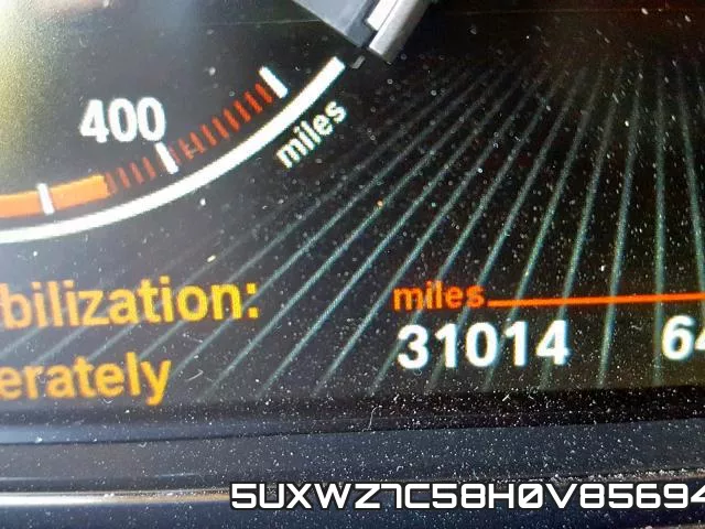 5UXWZ7C58H0V85694 фото 9