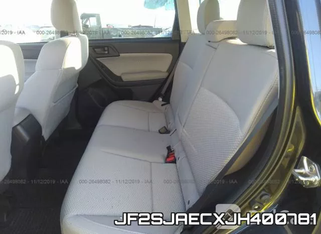 JF2SJAECXJH400781 фото 9