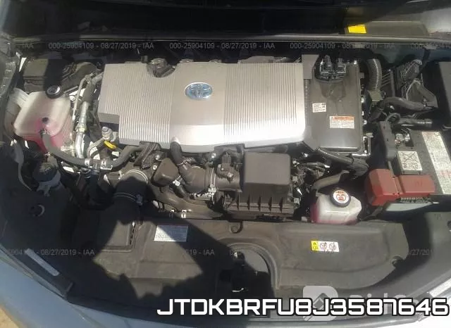 JTDKBRFU8J3587646 фото 2