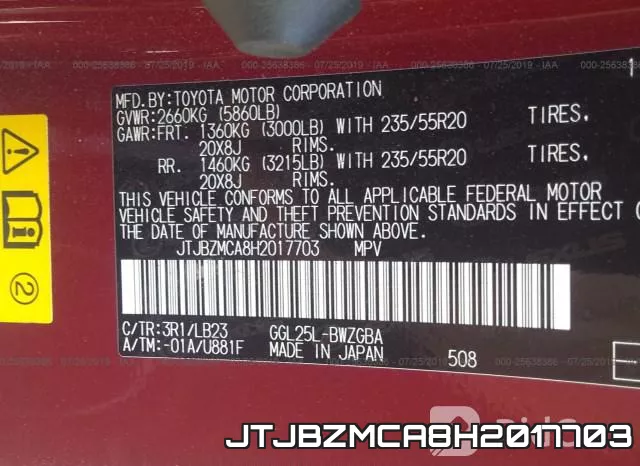 JTJBZMCA8H2017703 фото 10