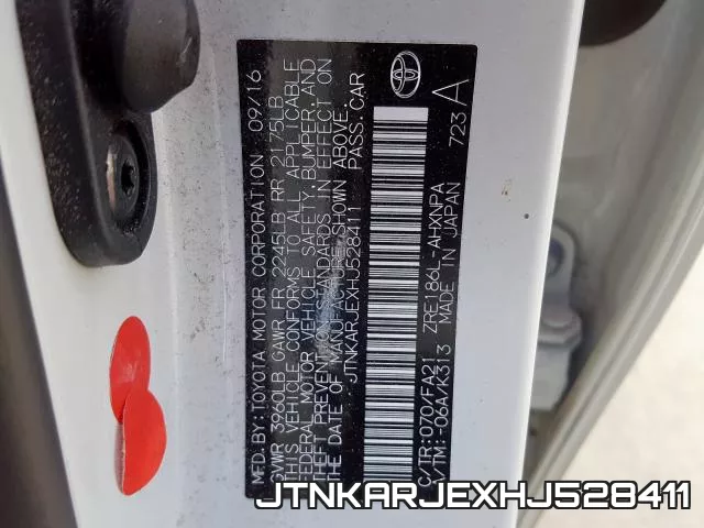 JTNKARJEXHJ528411 фото 2
