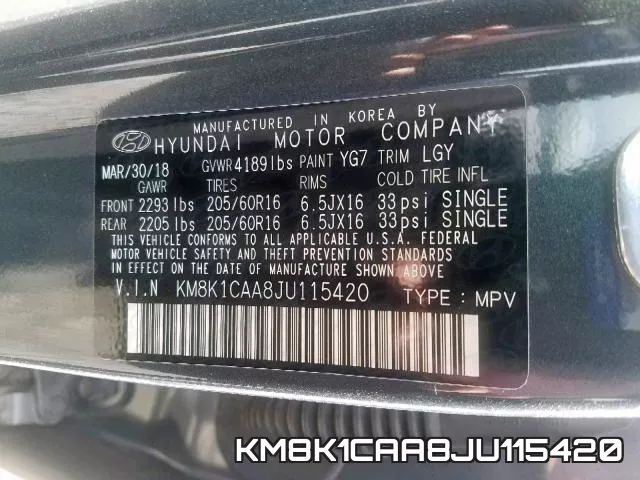KM8K1CAA8JU115420 фото 2