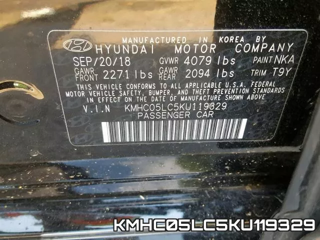 KMHC05LC5KU119329 фото 2