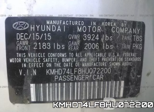 KMHD74LF8HU072200 фото 10