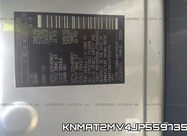 KNMAT2MV4JP559735 фото 10
