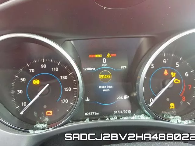 SADCJ2BV2HA488022 фото 8