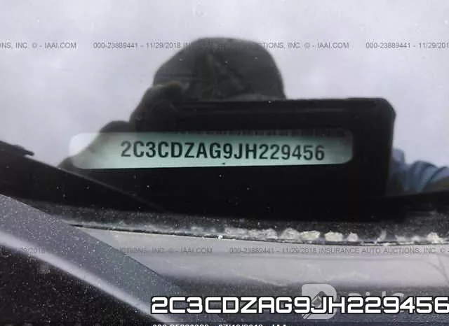 2C3CDZAG9JH229456 фото 10