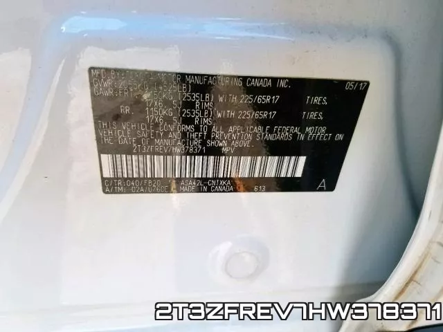2T3ZFREV7HW378371 фото 2