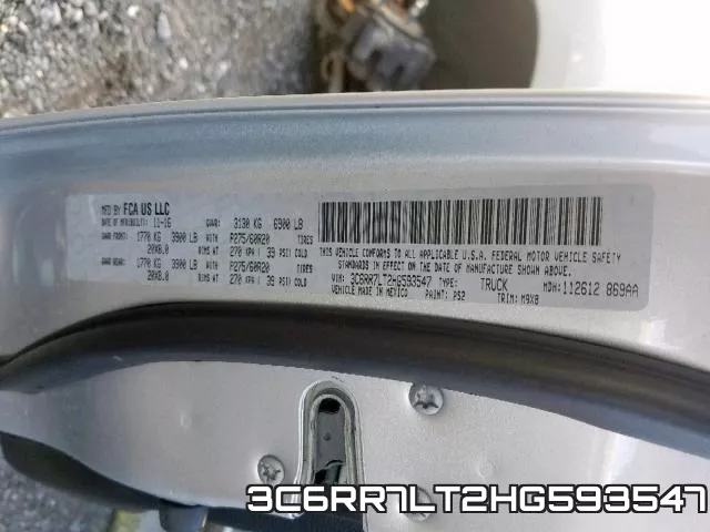 3C6RR7LT2HG593547 фото 2