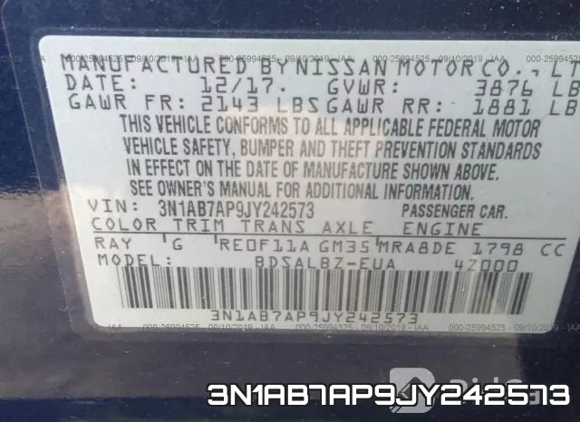 3N1AB7AP9JY242573 фото 10