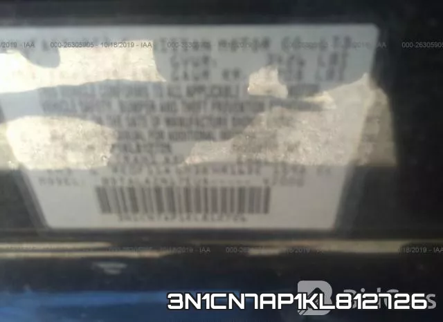 3N1CN7AP1KL812726 фото 10