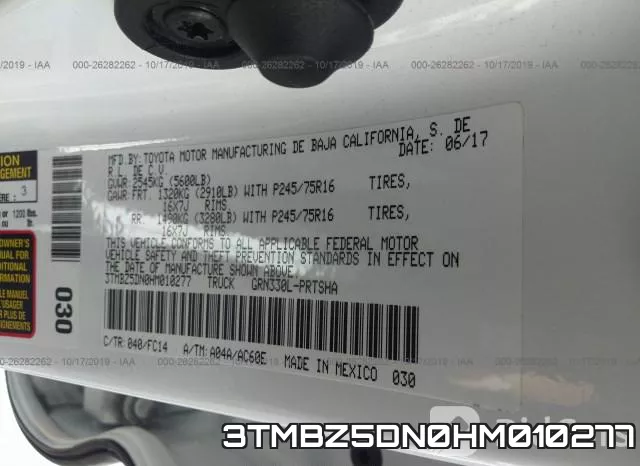 3TMBZ5DN0HM010277 фото 10