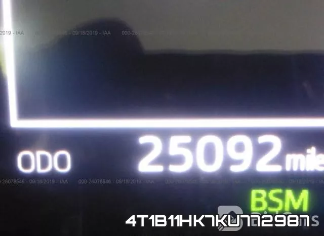 4T1B11HK7KU772987 фото 6