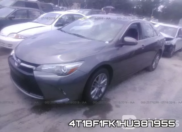 4T1BF1FK1HU387955 фото 3