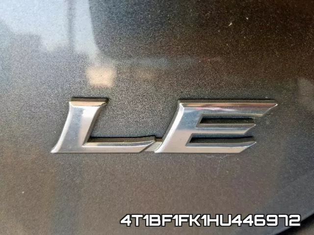 4T1BF1FK1HU446972 фото 9